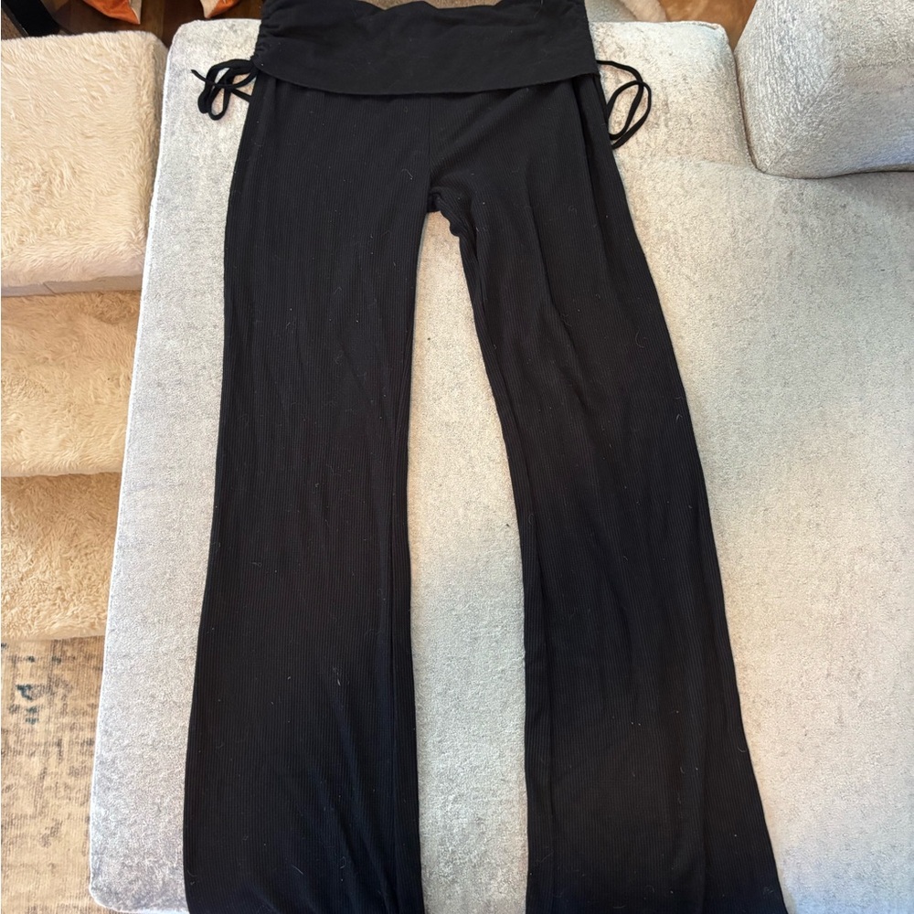 No Boundaries Black Flare Leggings